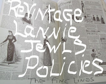 ReVintageLannieJewls Shop Policies ReVintage Lannie Jewls Vintage Jewelry Seller on Etsy Shop Ships International Etsy Layaway Jewelry