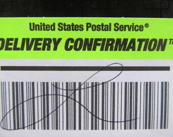 Signature Confirmation on Delivery of Item Added Service Up to 200.00 US Dollar Domestic Item Purchase