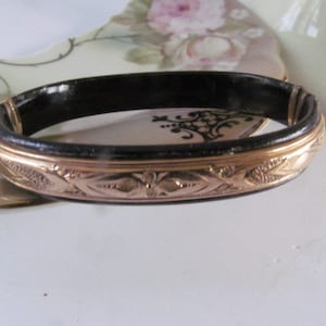 Victorian Baby Bangle Bracelet Gold Hinged Bracelet Victorian Antique Jewelry Victorian Baby Bracelet Gold God Daughter Gift Grandaughter