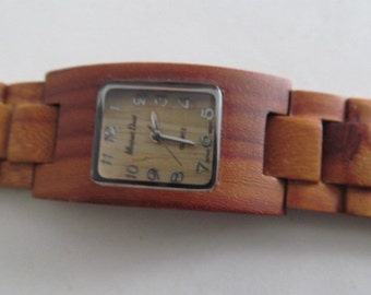 Unisex Wooden Watch Band Minimalist Watch Made out of Wood Watch womens wood watch womens Wrist watch  mens wooden watch Mens wrist watch