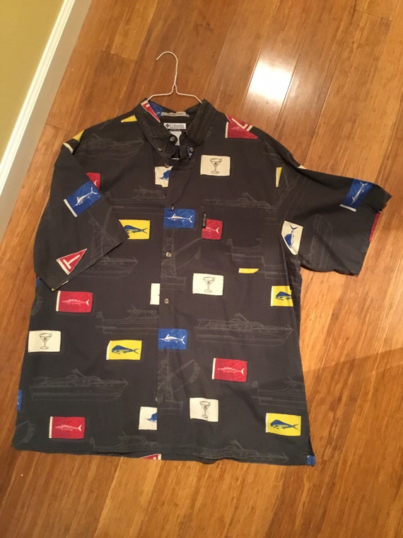 Vintage Columbia Hawaiian Shirt