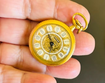 Retro Ritma Ball Orb Pendant Watch With Chain Necklace - Etsy