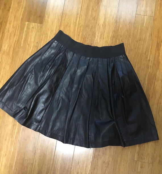 Vintage Leather INC Skirt