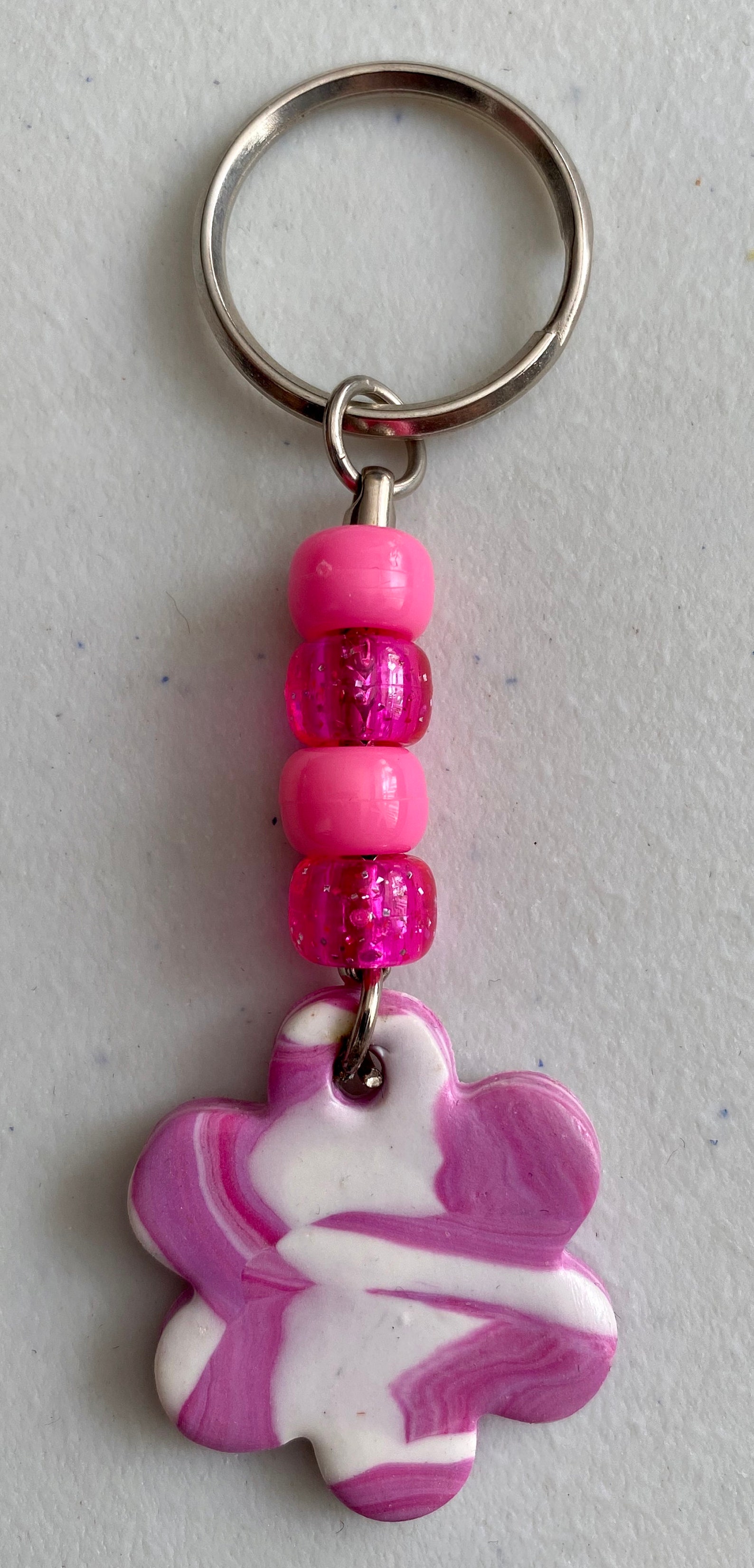 Handmade polymer clay shape keyring Keychain Various Etsy