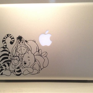 Winnie the Pooh, Tigger and Eeyore Vinyl Decal