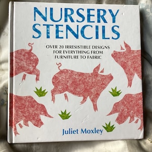 Estênceis de berçário de Juliet Moxley
