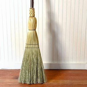Rustic Kitchen Broom - Quaking Aspen - One Only Free Shipping