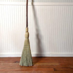 Rustic Kitchen Broom - Western Hazel Root - One Only - Free Shipping
