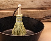 Dutch Oven Pot Scrubber - Broom Corn Brush - Veggies - Potatoes - Clothing - Brush - Traditional Pot Scrubber