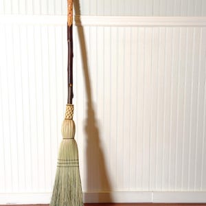 Wood Spirit Camper R/V Broom - &quot;Ol&#39; Beech Nut&quot; - One Only Functional Art - Free Shipping