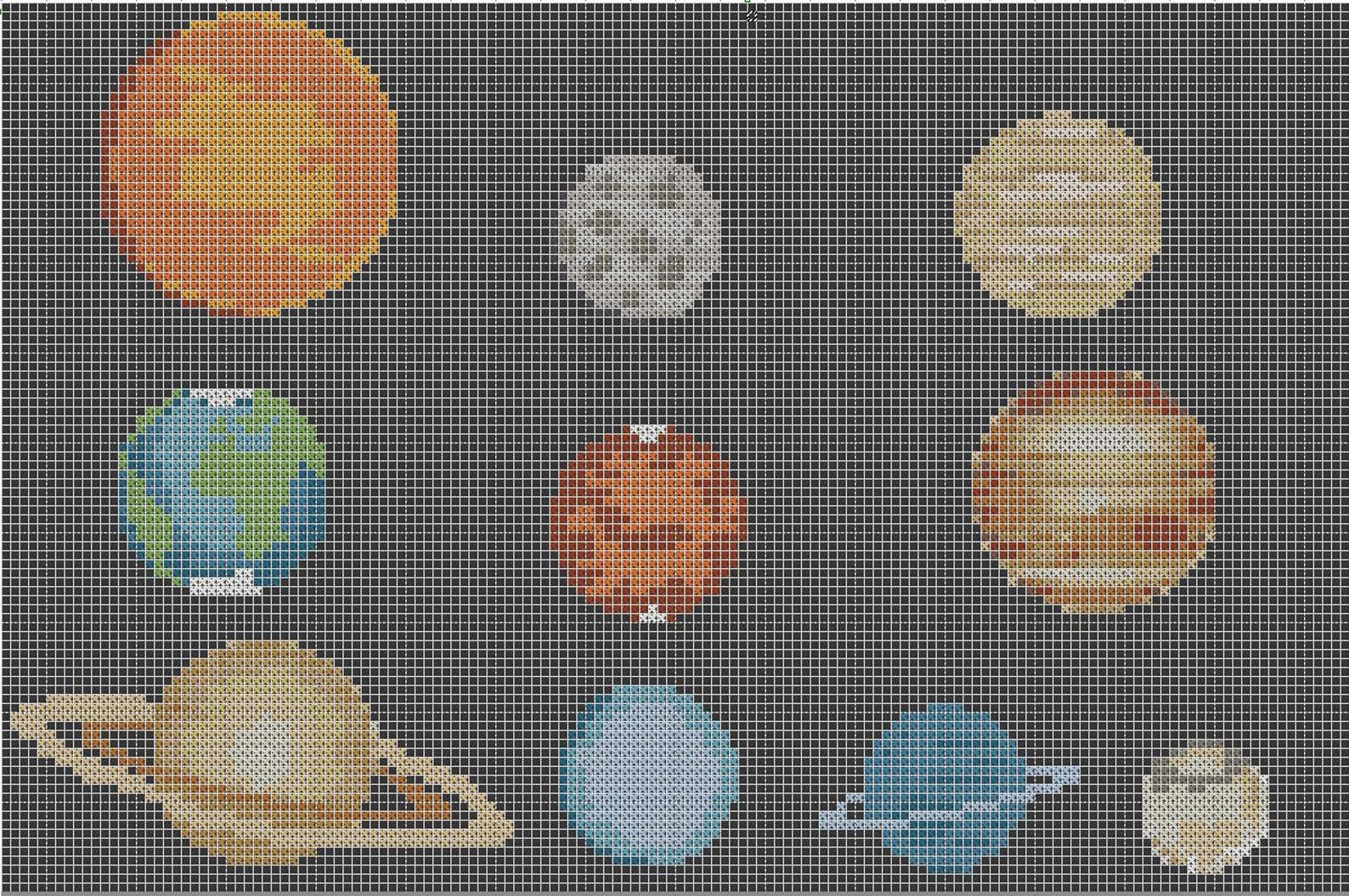 пиксель арт схемы. пиксельная планета. рисунки по клеточкам. пиксель арт схемы. пиксельные планеты.