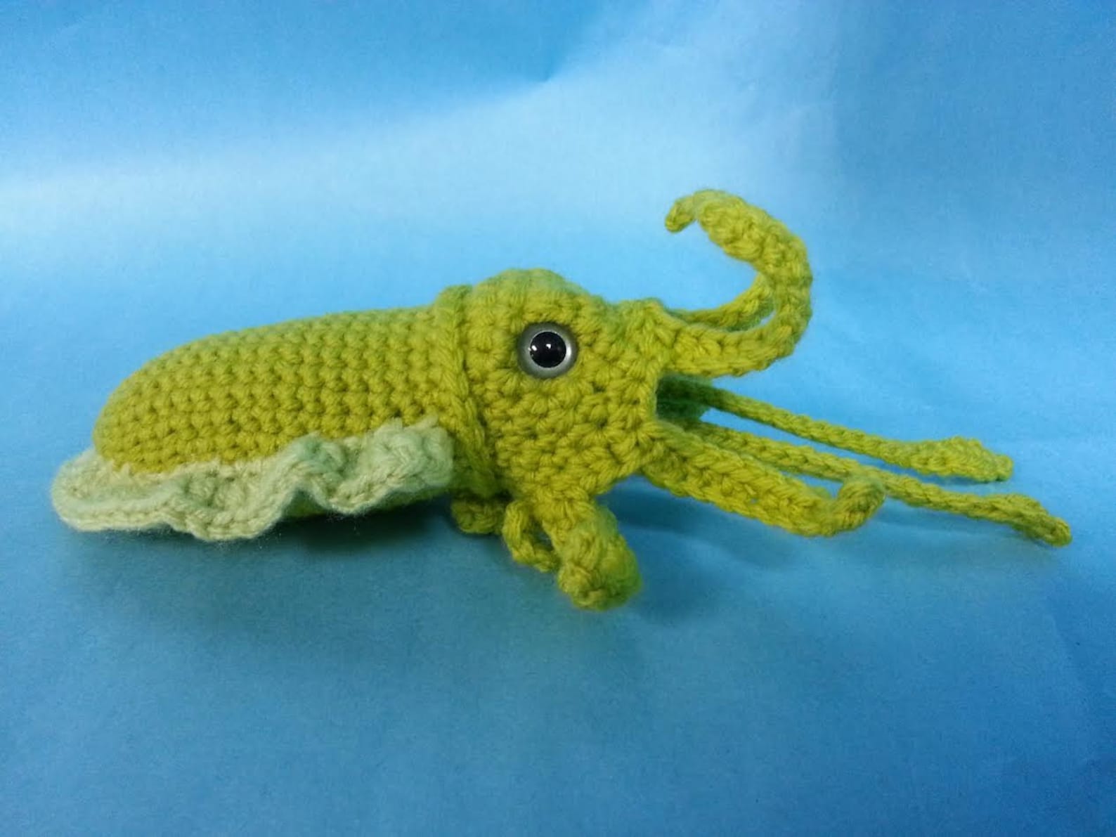 Cuttlefish W/ Tentacles Realistic Amigurumi Crochet Pattern PDF - Etsy