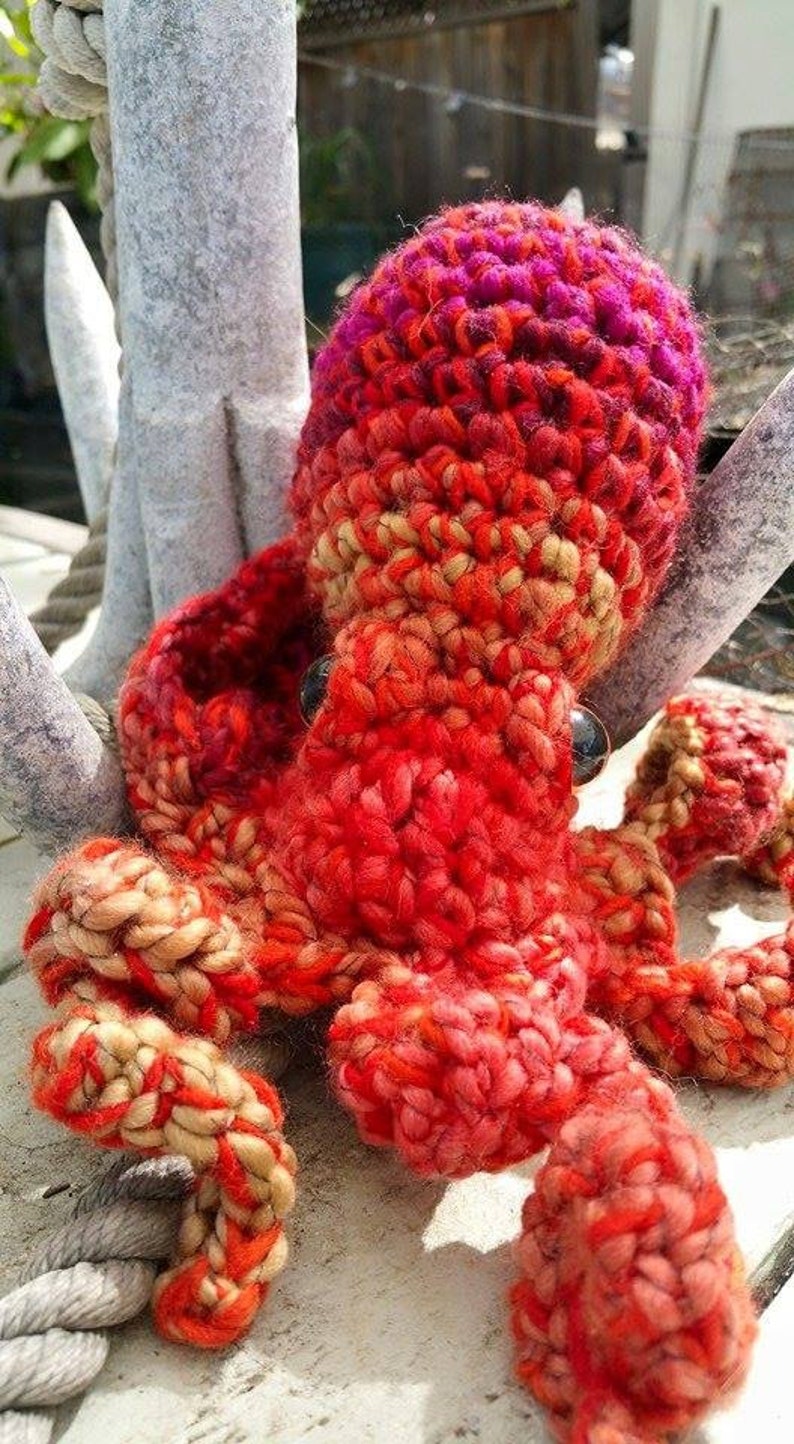 Giant Pacific Octopus Realistic Amigurumi Crochet Pattern PDF | Etsy