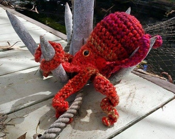 Giant Pacific Octopus Realistic Amigurumi Crochet Pattern PDF