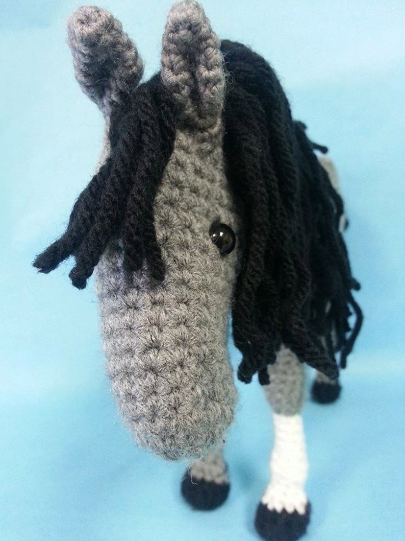 Das perfekte Pferd Realistische Amigurumi Häkelanleitung PDF Bild 4