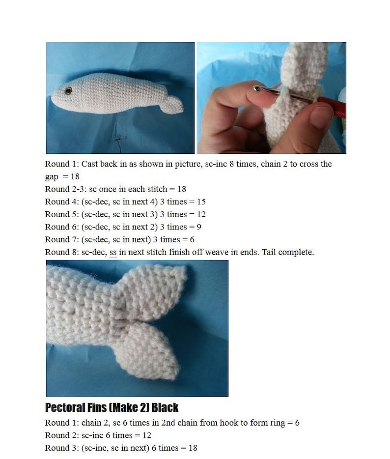 Koi Fish Collection All 12 Colors Amigurumi Crochet Pattern PDF Save 2.00 image 2