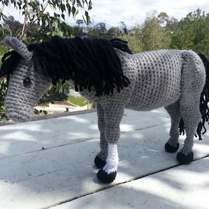 The Perfect Horse Realistic Amigurumi Crochet Pattern PDF image 2