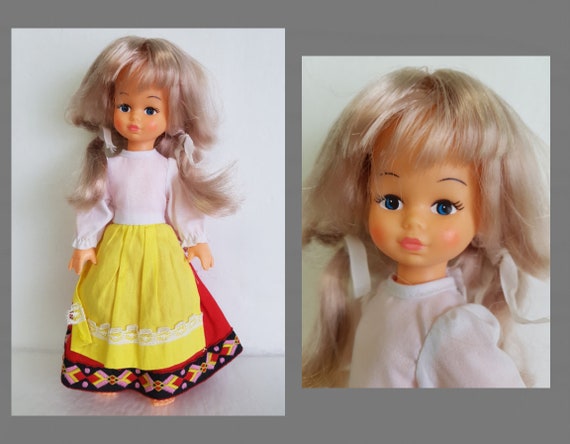 Vintage Hong Kong PLAYMATES 10 Girl Doll 1970's | Etsy Canada