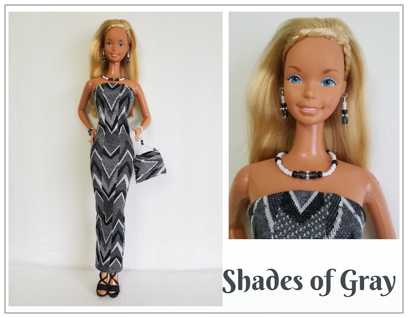 Barbie and The Rockers Doll Clothes Top Pants Skirt Dress