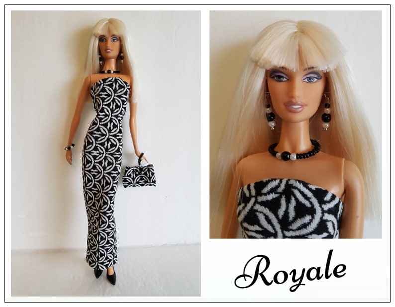 ADD ON Barbie Look Party Perfect Doll White Picture Frame Model Muse Accessory