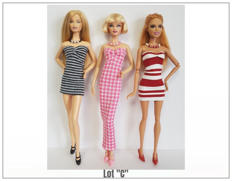Barbie Model Muse Dress Outfit Wechselkleidung 