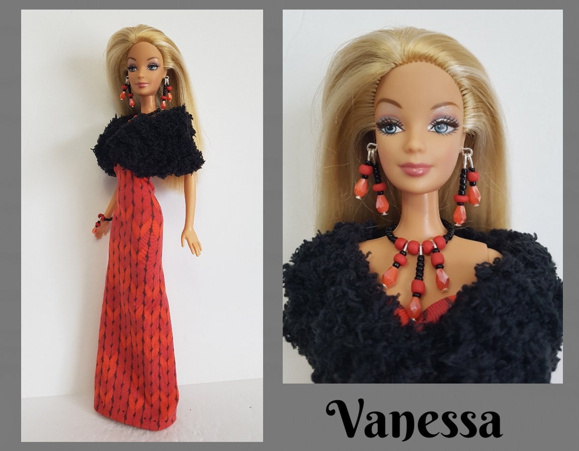 synd Matematik kandidat VANESSA : OOAK Barbie Doll HTF Fashion Fever Rooted Lashes - Etsy