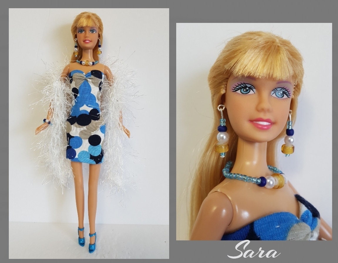 SARA : OOAK Clone Barbie DOLL blond Mode en - Etsy Nederland