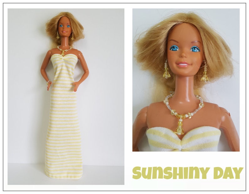 Party Dress For 18/" Mattel SUPERSIZE Super Size Barbie Quality Made Clothes