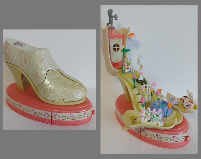 Blue Box SHOE FAIRIES Toy Compact W/accessories 1990's Etsy