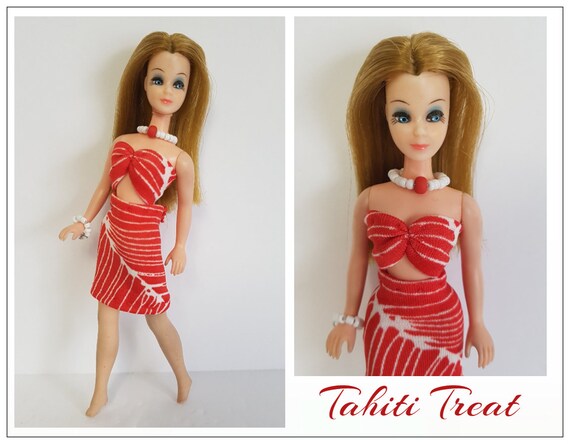 Dawn Doll Clothes Tahiti Treat Bandeau Top Skirt And Etsy