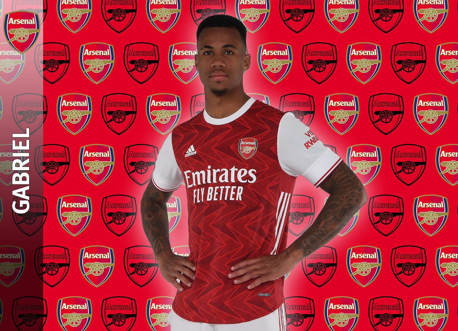 gabriel arsenal jersey number