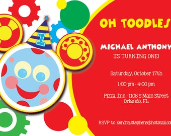 Toodles Invite