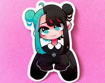 Cute E-Girl Vinyl Sticker