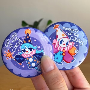 Clown Buttons