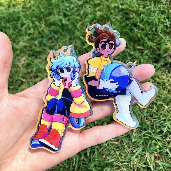 Rainbow OC Astronaut Keychains - Etsy