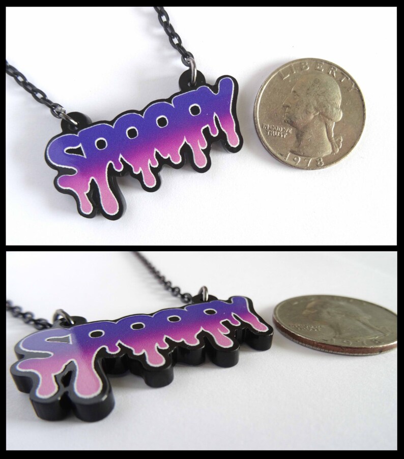 Melting Spoopy Necklace