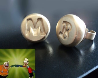 Buy Mermaid Man and Barnacle Boy Ring Set Online in India Etsy