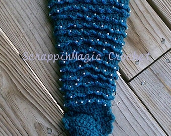 Beaded Beauty - A Mermaid Tail Crochet Pattern