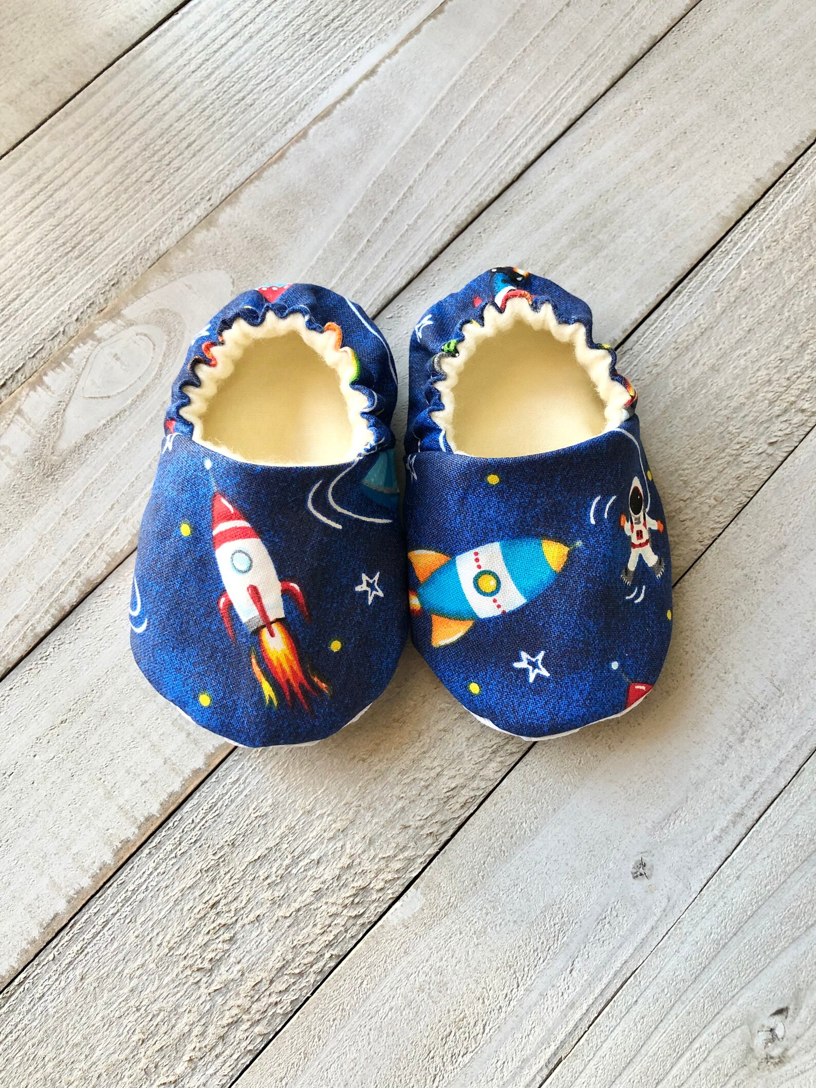 Spaceman Rocket Ships Crib Shoes Baby Shoes Toddler Shoes - Etsy