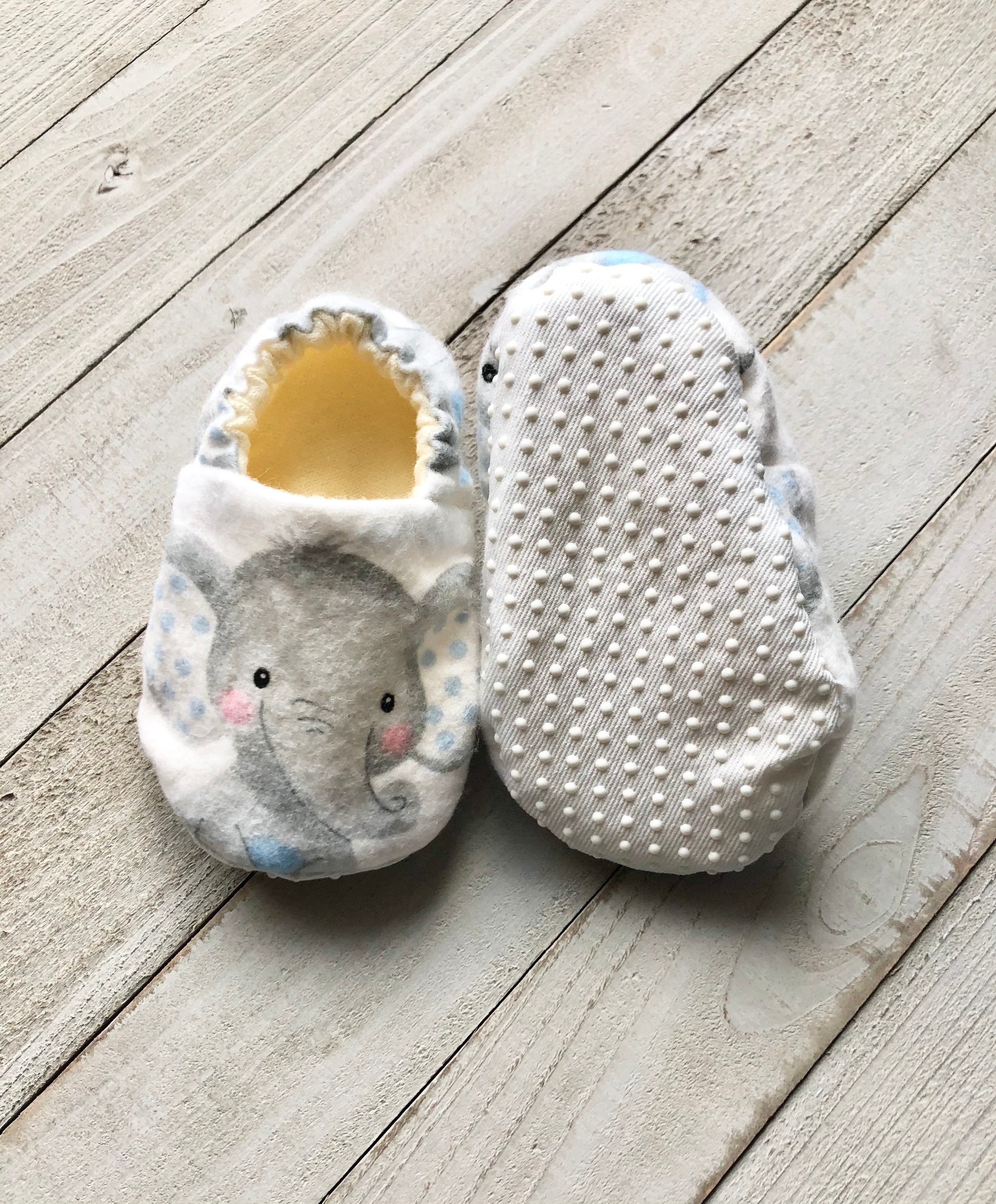 Elephant Crib Shoes Safari Baby Shoes Toddler Shoes Moccasins Baby Booties Baby Slippers Fabric Shoes Etsy