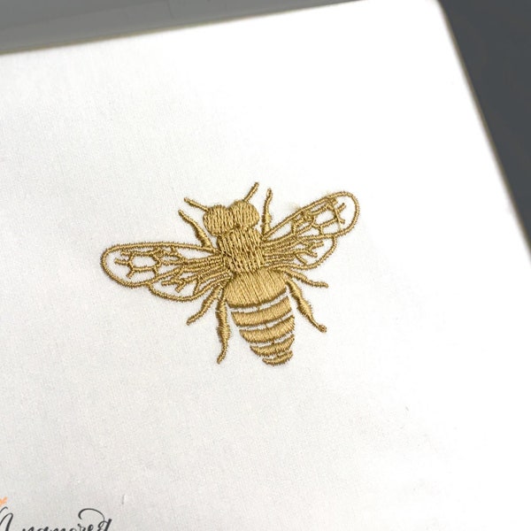 Bee Embroidery Design / Pattern. Instant Download files for Embroidery Machines