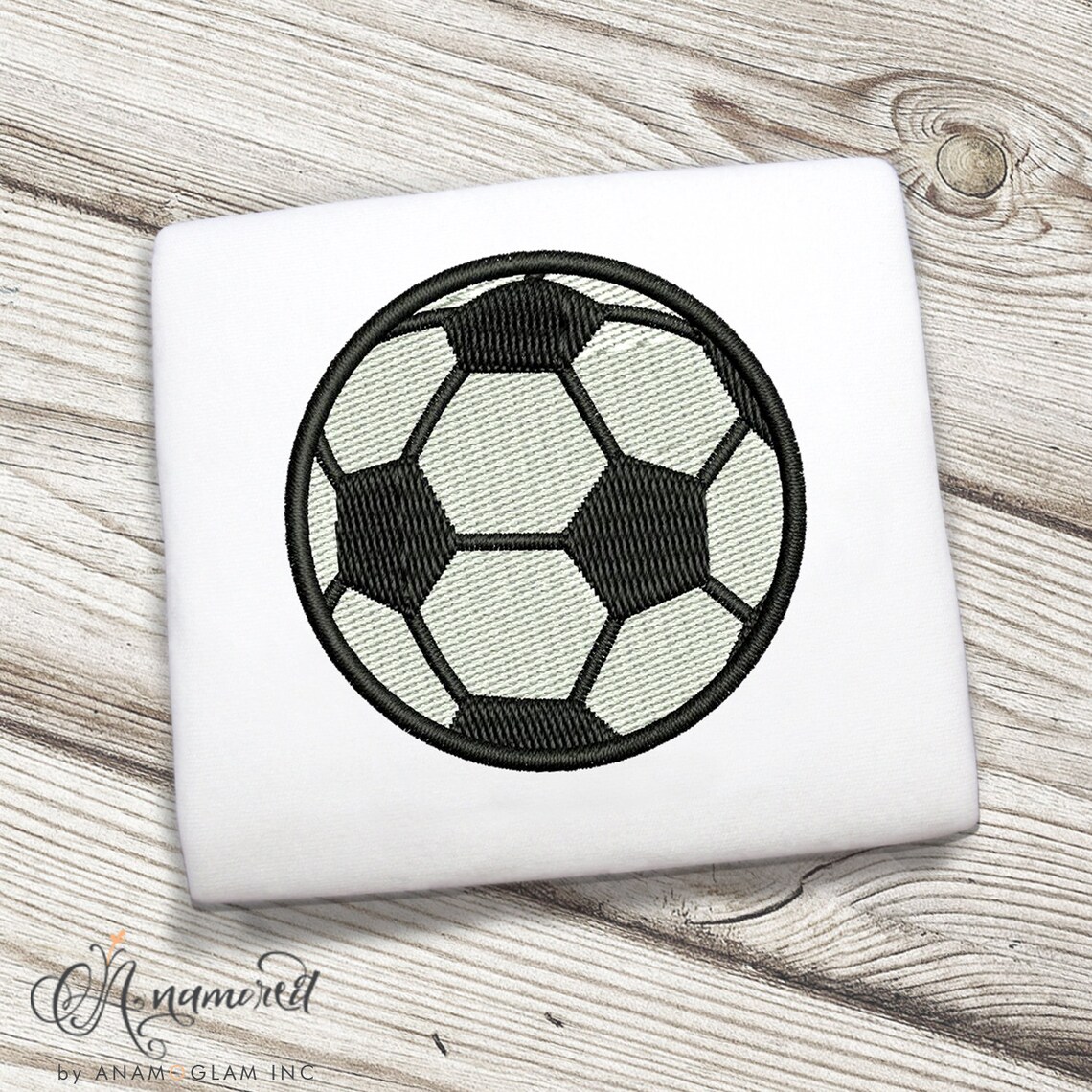 Soccer Ball Embroidery Design Pattern for Embroidery Machine / Etsy