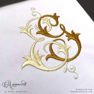 Interlocking EG GE Monogram Embroidery Design (Digital Download)