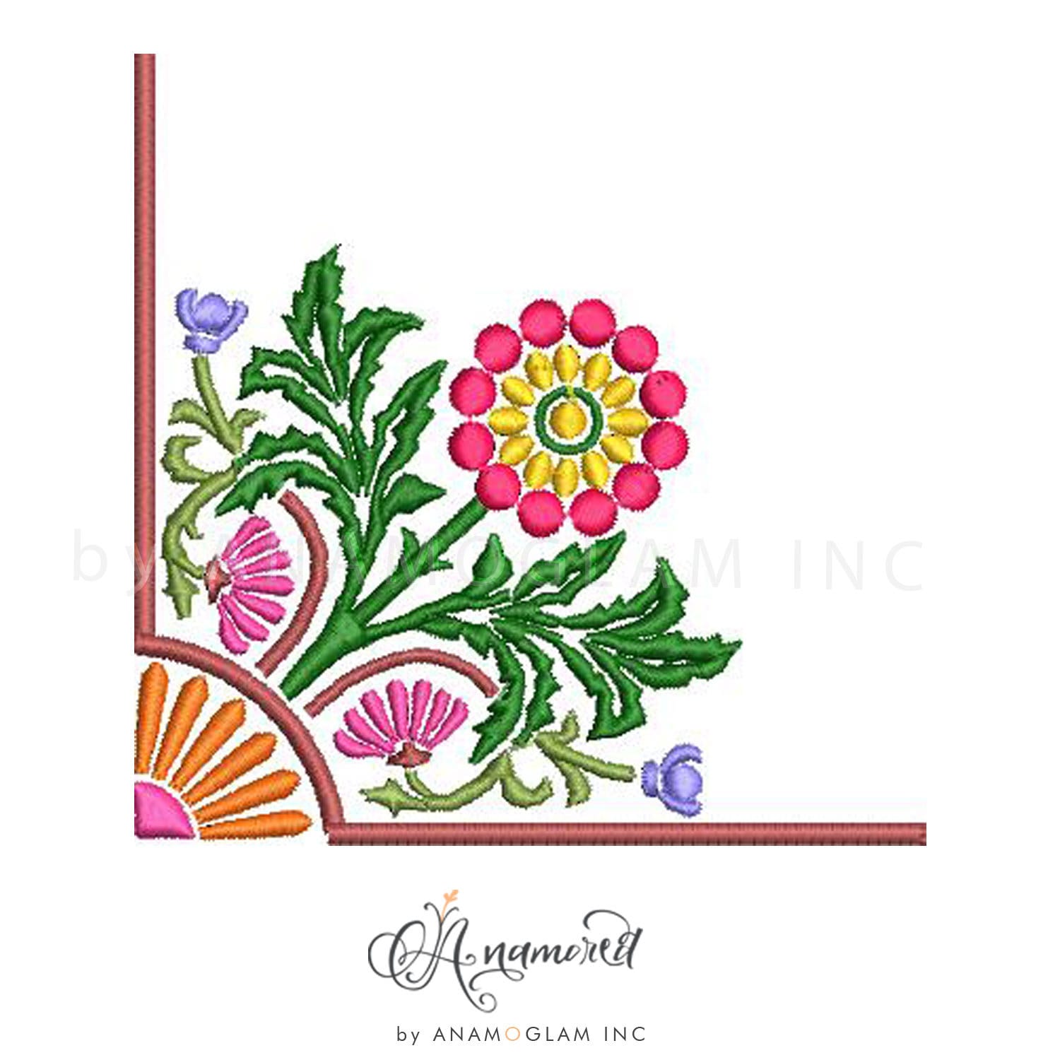 Embroidery Corner Patterns