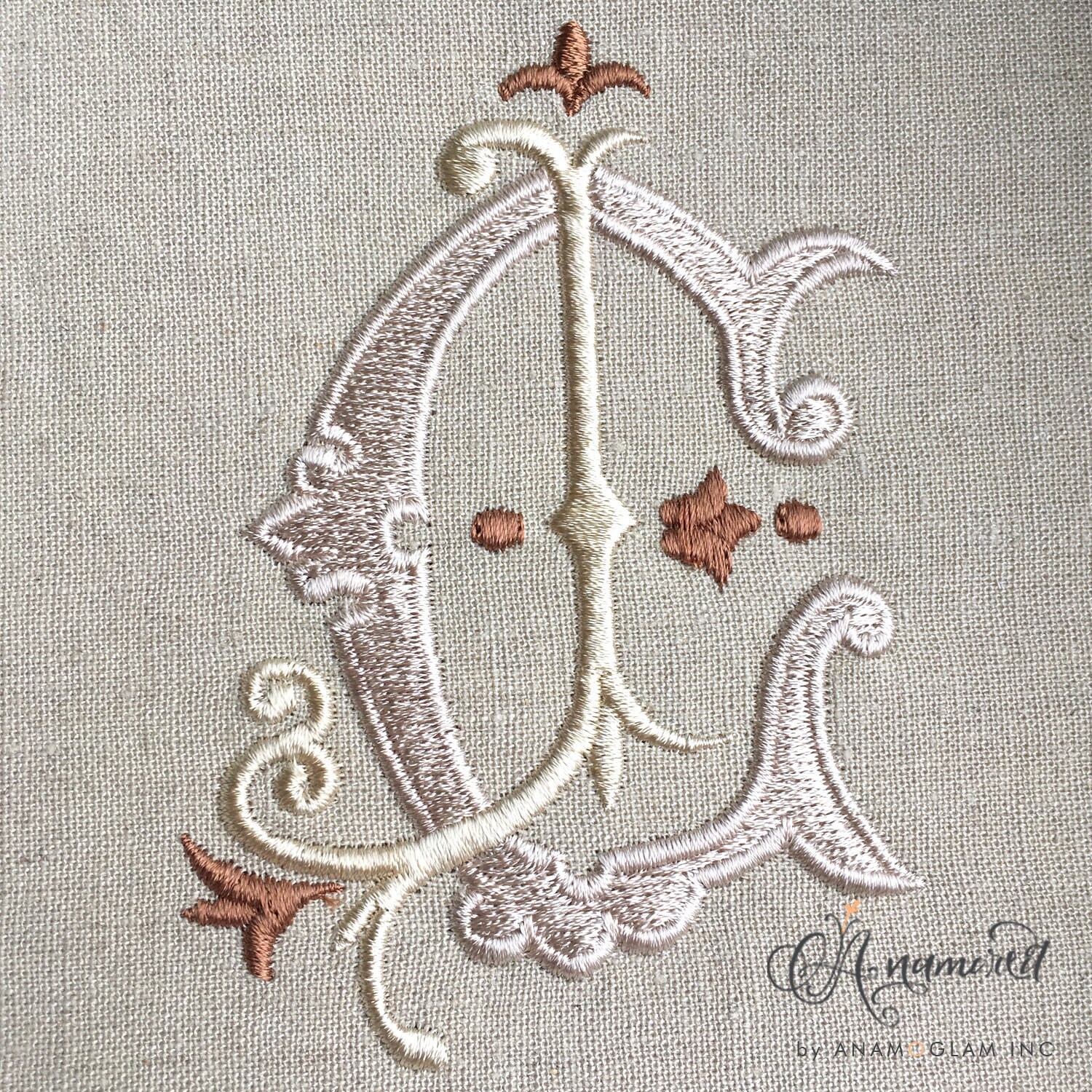 Interlocking J and C Embroidery Monogram Design for Machine Embroidery ...