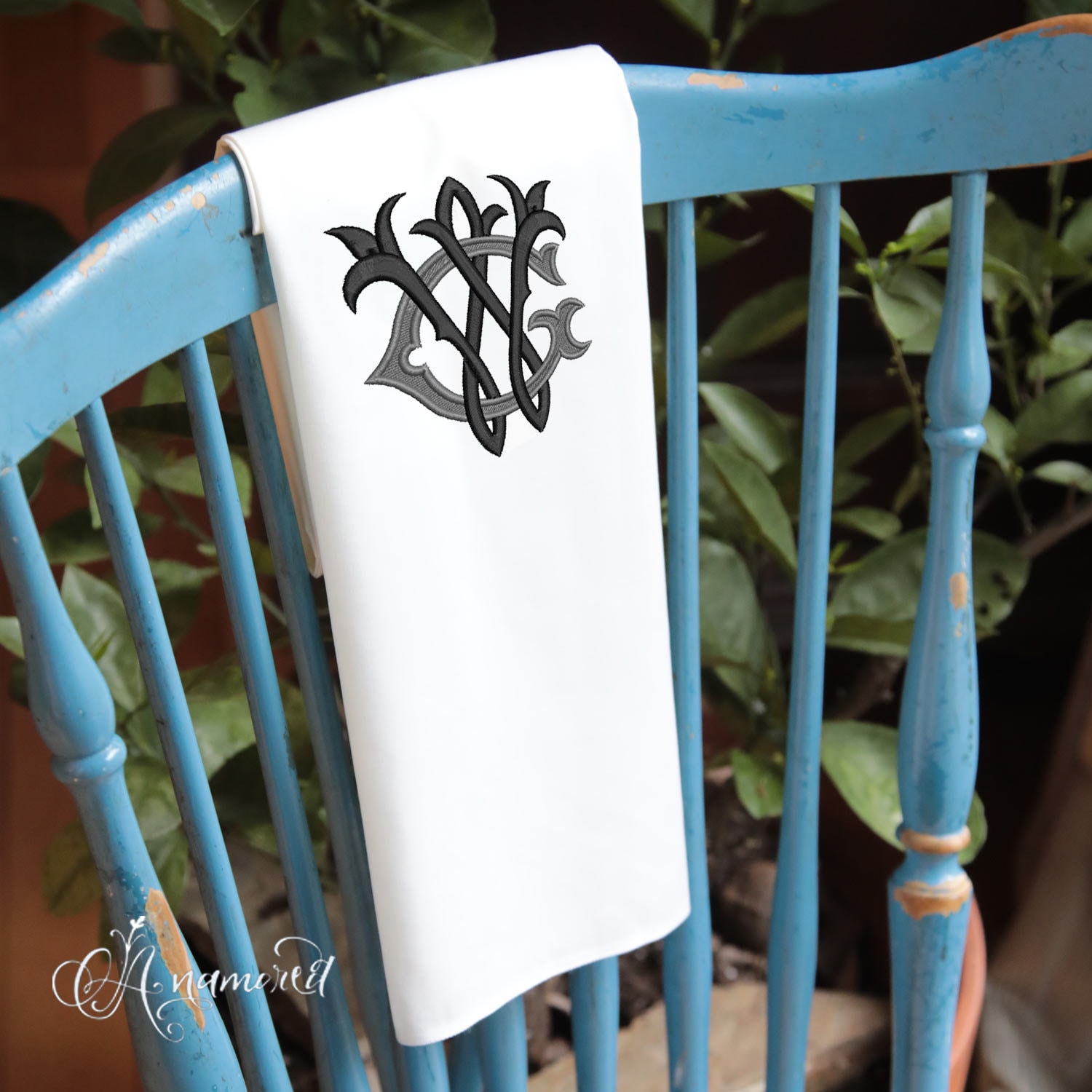 Interlocking GW Monogram Embroidery Design (digital Download) - Etsy