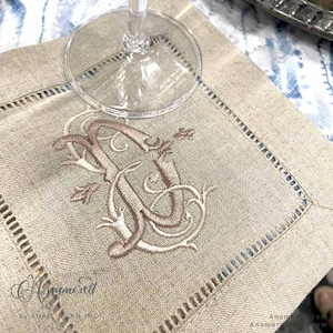 Interlocking ED Monogram Embroidery Design (Digital Download)