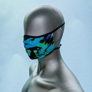 Cotton Lined Starry Night Reusable Face Shield