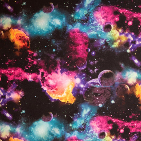 Galaxy Fabric Etsy