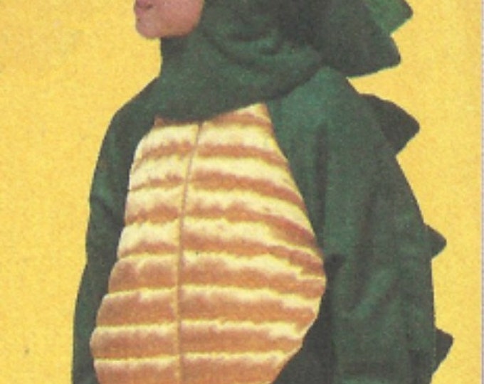 Simplicity 8332 Dinosaur Costume Pattern Sizes Child's Etsy